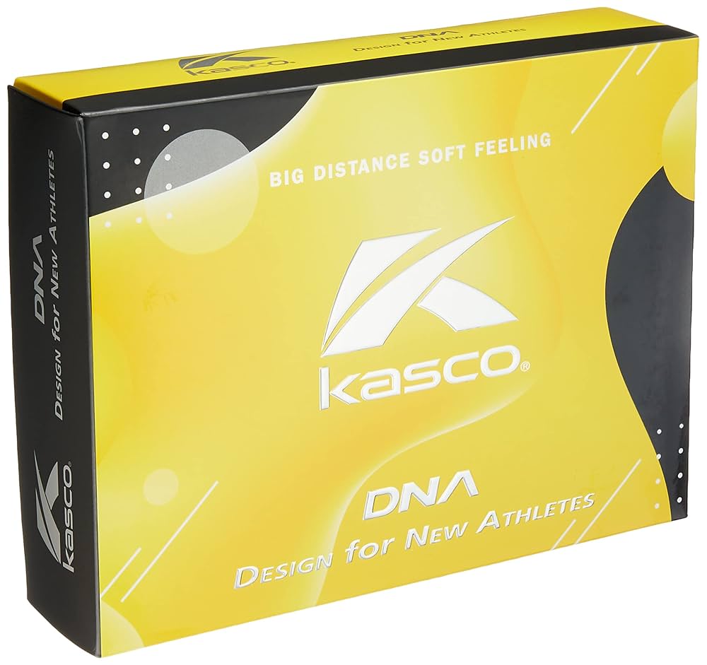 Amazon.co.jp: キャスコ(Kasco) ゴルフボール DNA2ピースボール